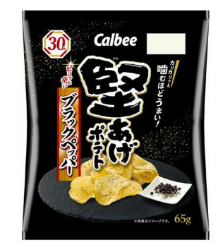 성시경 추천 일본 감자칩? 가루비 카타아게 포테토 블랙페퍼 65g